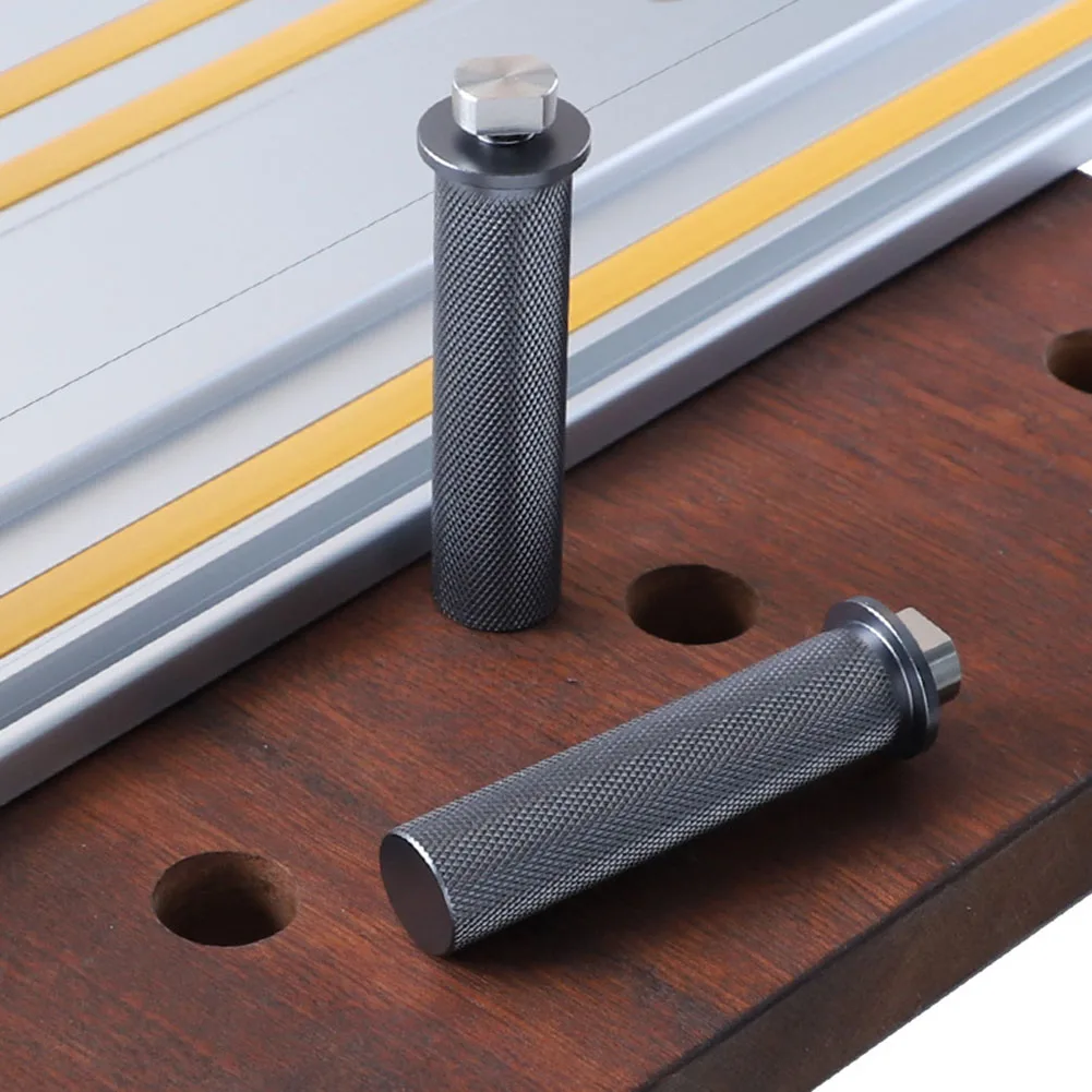1PCS Bench Dogs Workbench Dogs Stops Rail Sliding Slot Stop Workshop Table Limit Block Tools 19/20mm Aluminum Alloy Stopper