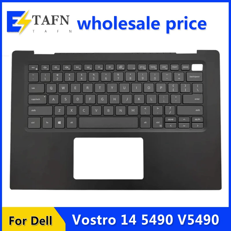 

New Original For DELL Vostro 14 5490 V5490 Laptop Palmrest Case Keyboard US English Version Upper Cover