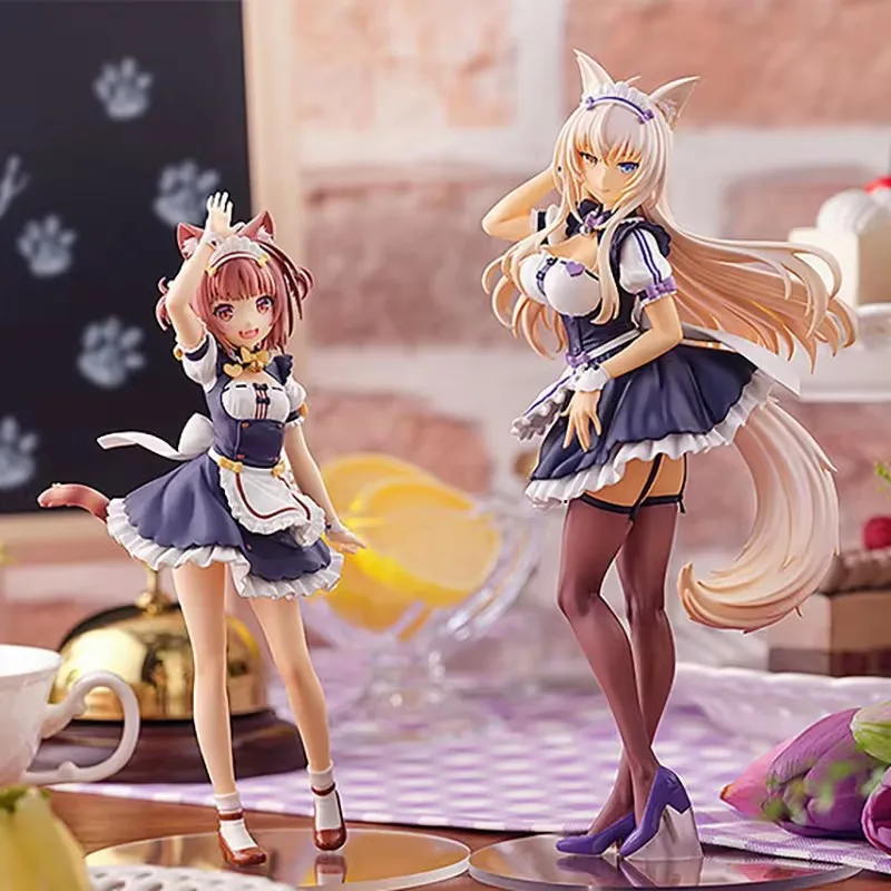 Judai Original GSC Up Parade Nekopara Chocola Vanilla Azuki Coconut Maple Cinnamon Cat Girls PVC Action Figure Model Toys