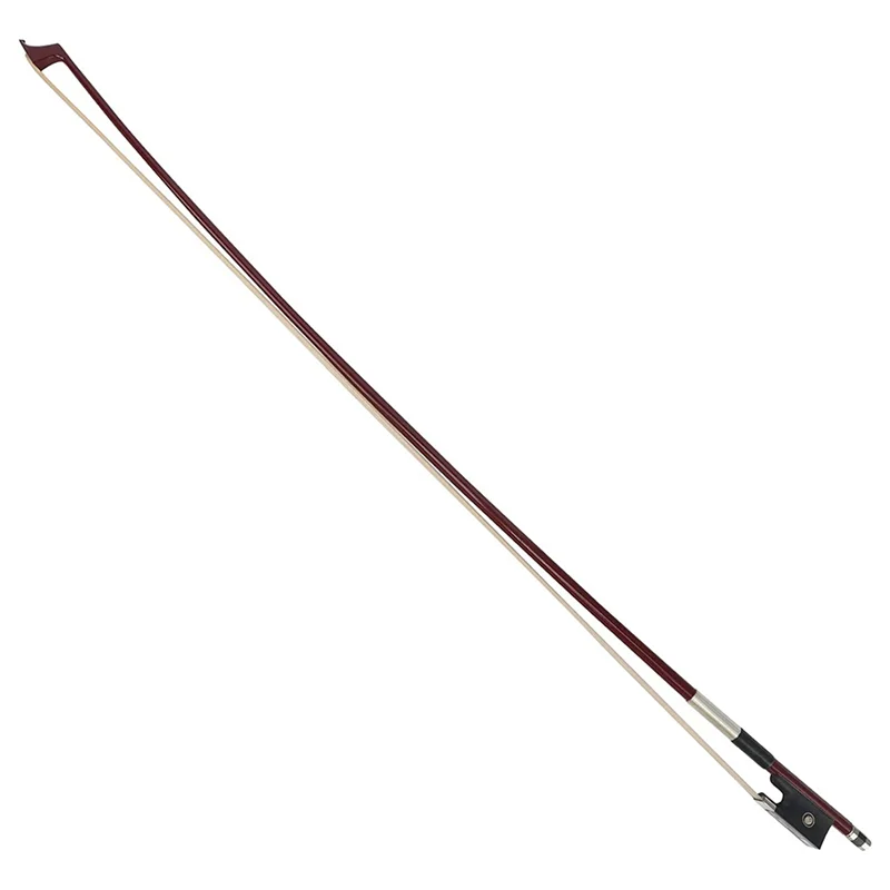 Violin Bow, 4/4 Full Size Fiddle Bows Carbon Fiber for Professional Player Beginner (Reddish Brown)