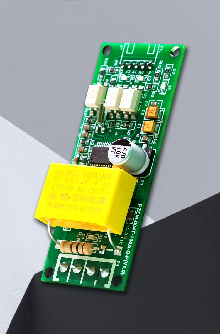 PZEM-004T-D-P Energie Leistungs messer Watt meter 220V Strom verbrauchs messer Spannungs strom Voltmeter ttl Modbus PCB nur – Detail 9