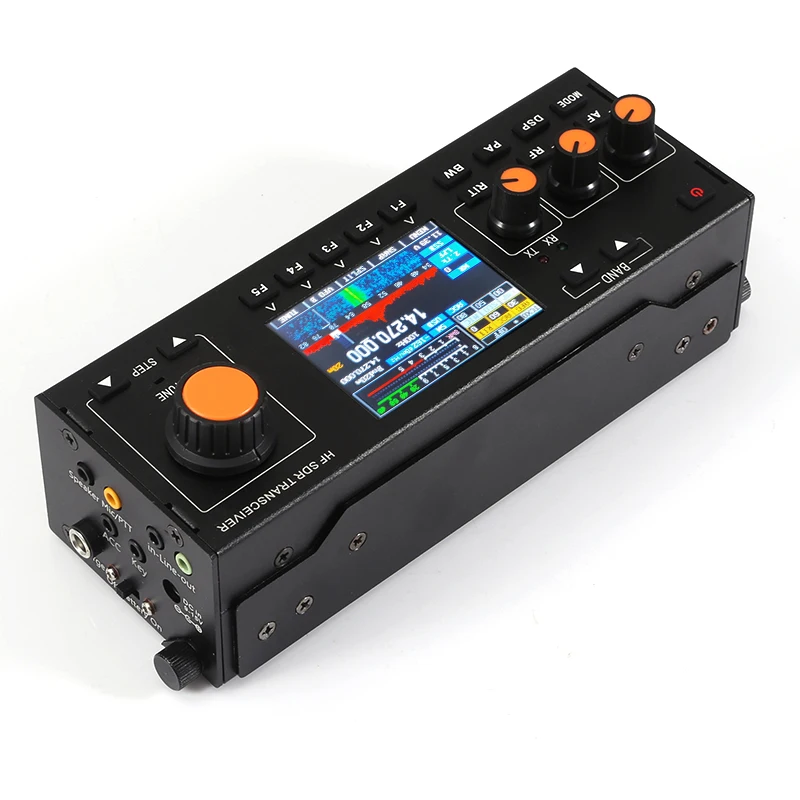 RS-918 Plus 15W HF SDR трансивер телефон приемопередатчик Любительское коротковолновое радио с портативным зарядным устройством для микрофона 3,4 Ач встроенный аккумулятор