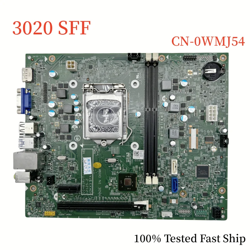 

CN-0WMJ54 For DELL Optiplex 3020 SFF Motherboard 12125-2 0WMJ54 WMJ54 DDR3 Mainboard 100% Tested Fast Ship