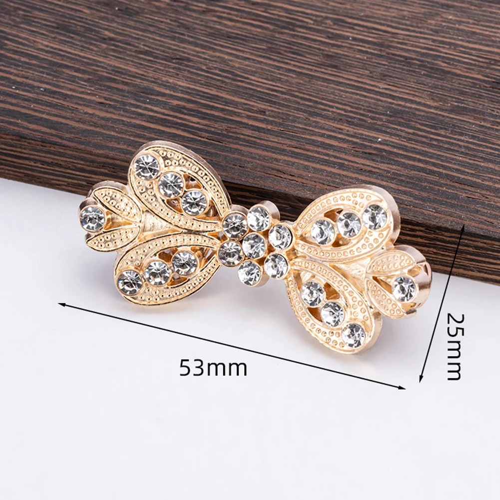 Anniversary Present Copper Scarf Buckle Fashion Brooch Delicate Ornamentation Easy To Secure Elegant Accessory