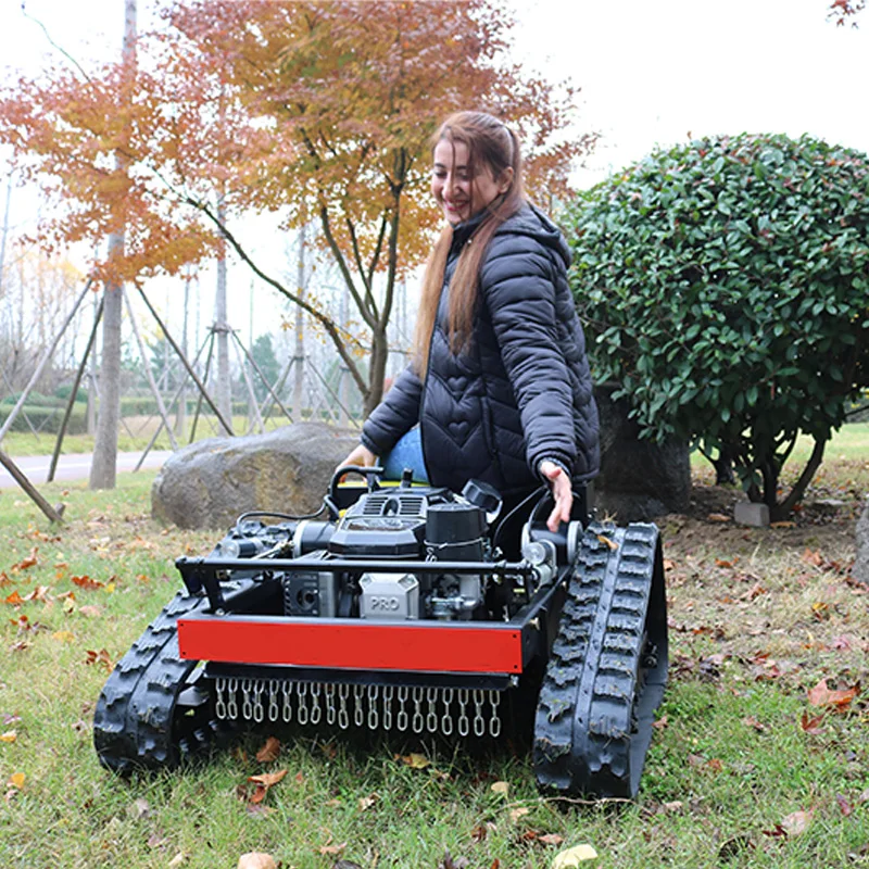 Safety Auto-Stop Blade Rc Lawn Mower to Drive High-performance Household Lawnmowers Clearance Easy to Operate Grass Mowing Robot