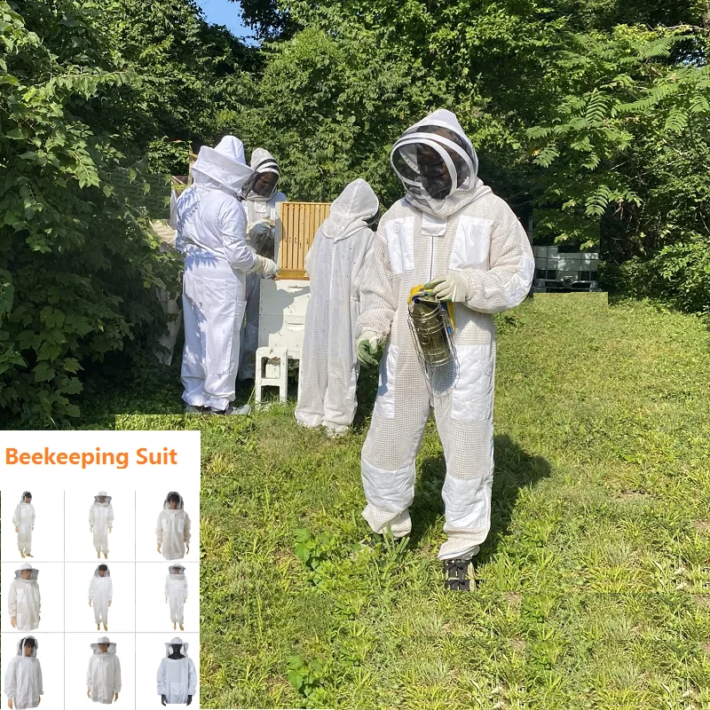 

Beekeeping Clothing Bee Clothes Ventilated Beekeeping Suit with Veil Hat Bee Suit Beekeeper Clothing Beekeeper Suit Bee Jacket