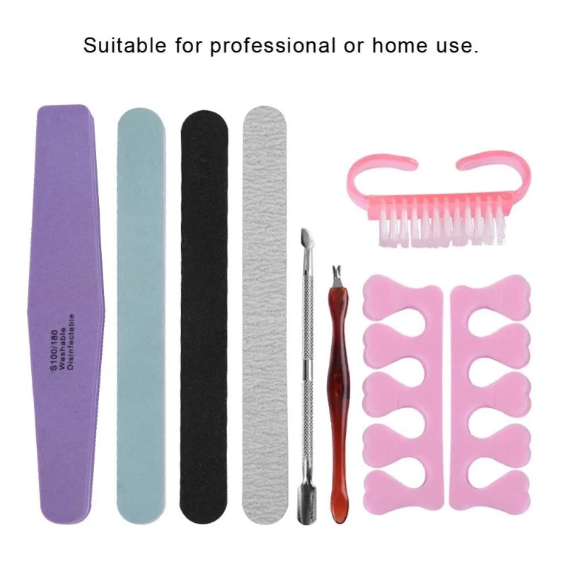 Newest Manicure Tool for DIY Manicure and Cleaning Polished Sponge File Polishing Strip Set New Nail Supplies Nail Accessories