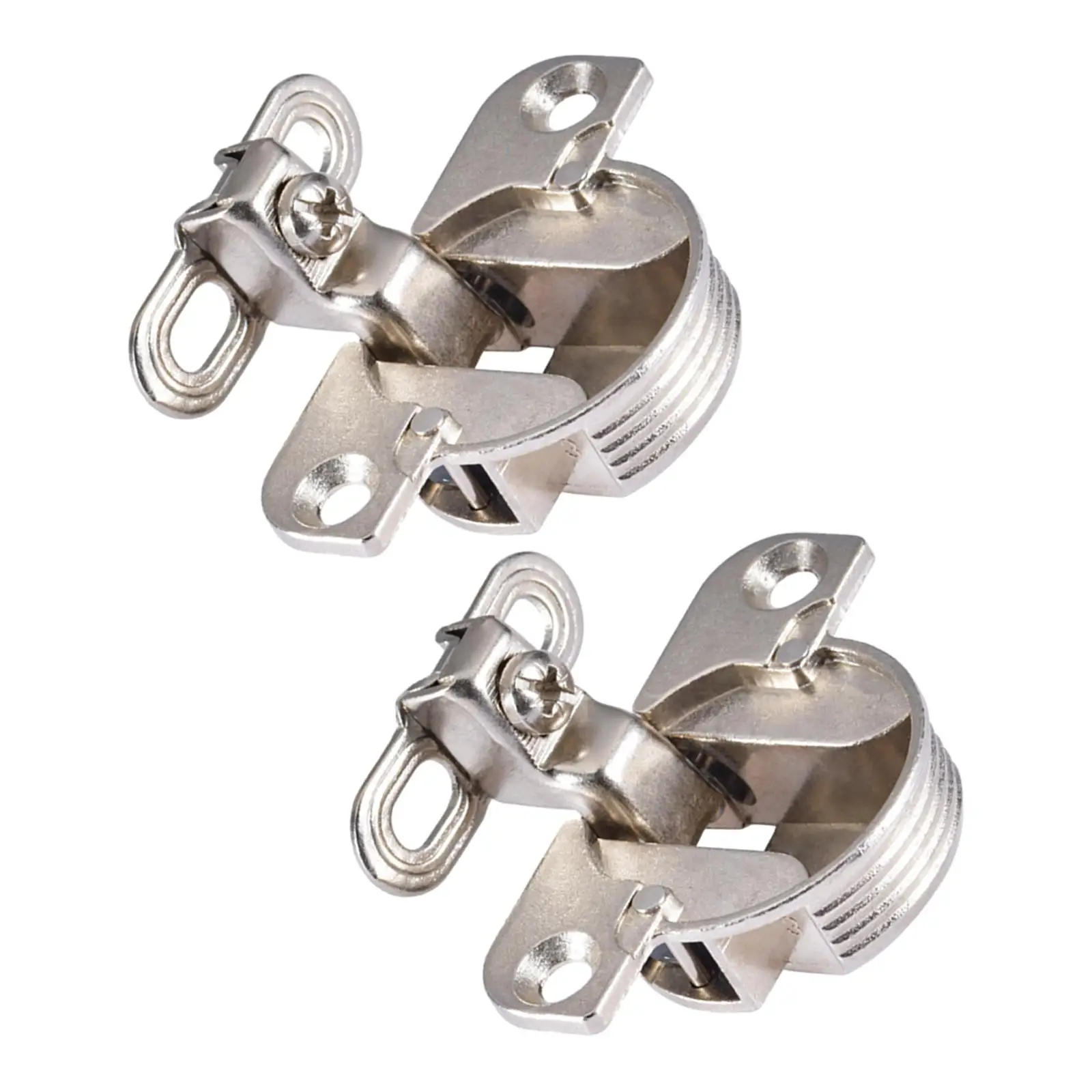 2Pcs Cabinet Doors Hinges Seamless Interior Easy Installation Furniture Fittings for Cupboard Cabinet Door Wardrobe Furniture