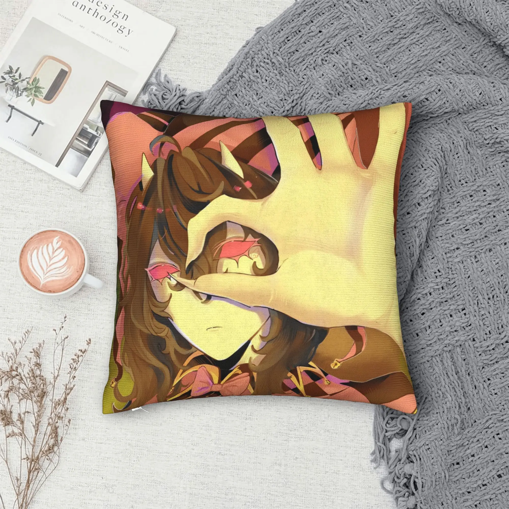The Freak Circus Pillowcases  Funny Pillow Case For Sofa Couch Bed Living Room Square Pillow Cover