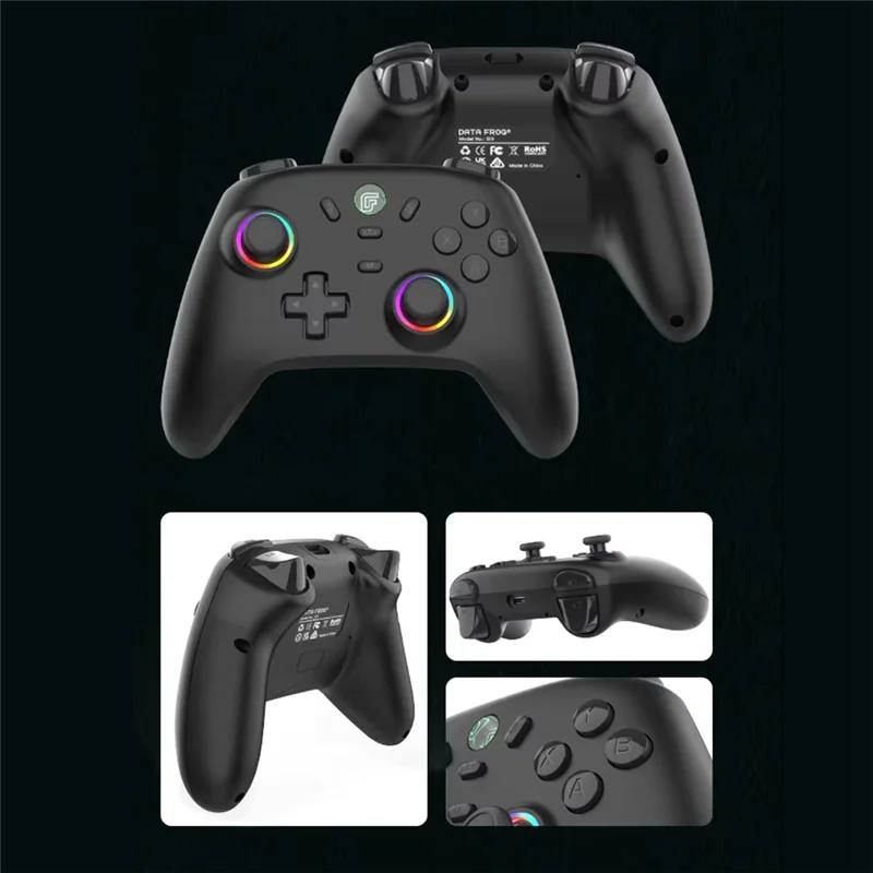 

B04C-Wireless Gaming Controller, Hall Effect 3D Stick, Gamepad Controller For PC/MAC/IOS/Laptop PC & Steam Games