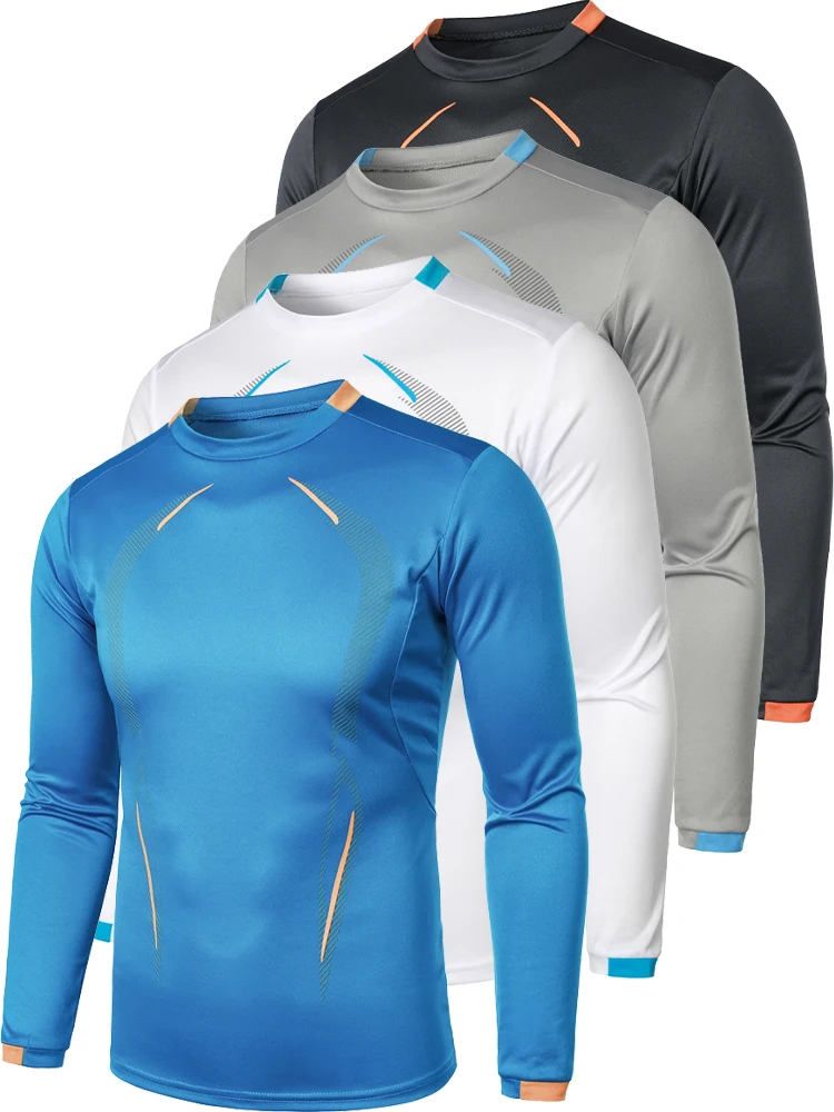 AliExpress Men's Sports Training Long Sleeve Quick-dry T-shirt Fitness Lightweight cycling Streetwear Breathable Oversized T Shirts for Men