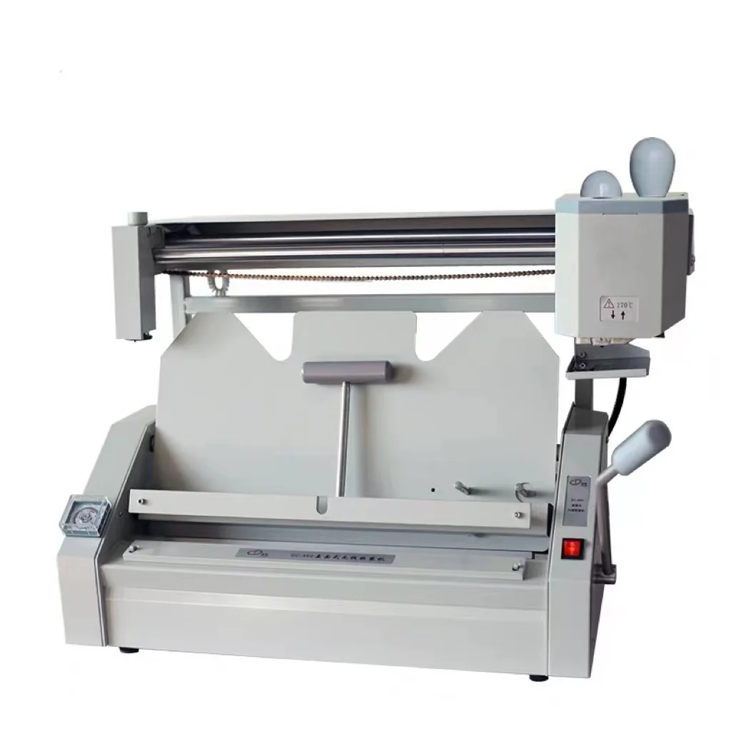 Máquina de encadernação Gule manual de mesa tamanho DC-460 A3 conveniente
