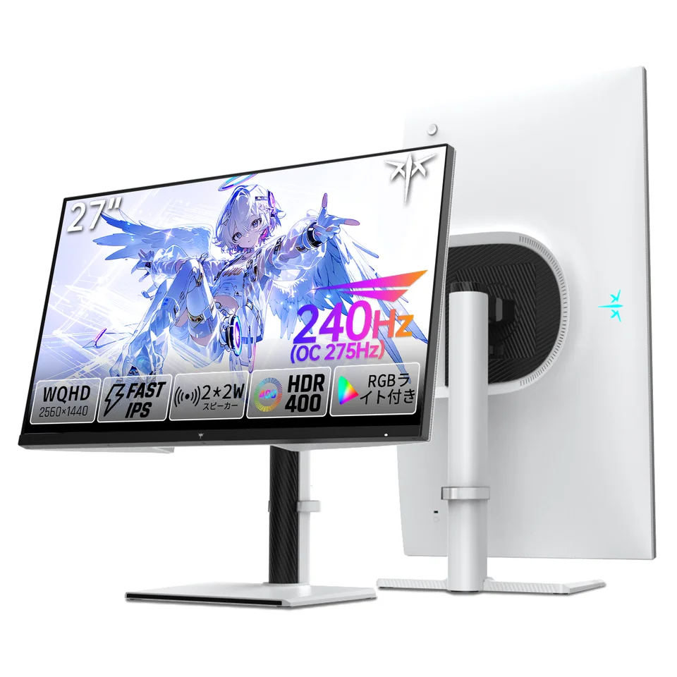 Key to combat 27インチモニター KEY TO COMBAT 27インチ WQHD 240Hz ゲーミングモニター FAST IPS