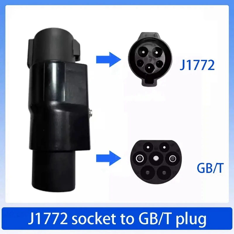 

Type 1 To GBT Adapter 32A 1P/ This Adapter Use To Charge GBT Electric Car Charger On J1772 Type 1 EV Chargers