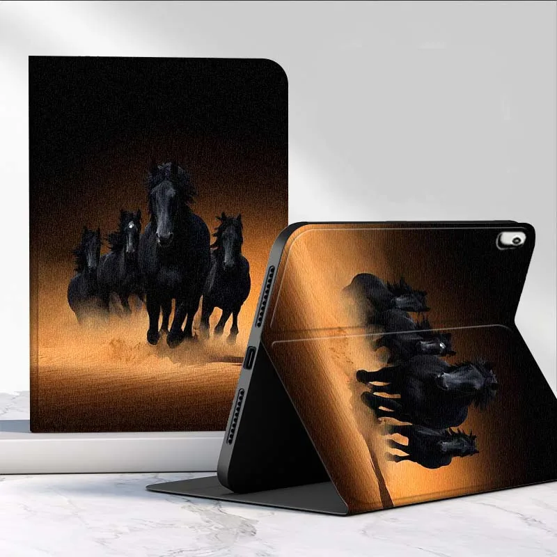Popular Dark Horse For Huawei MediaPad MatePad Pro Air 12 X T5 T10S M6 M5 C5e SE 11 11.5 10.4 Inch Tablet Case