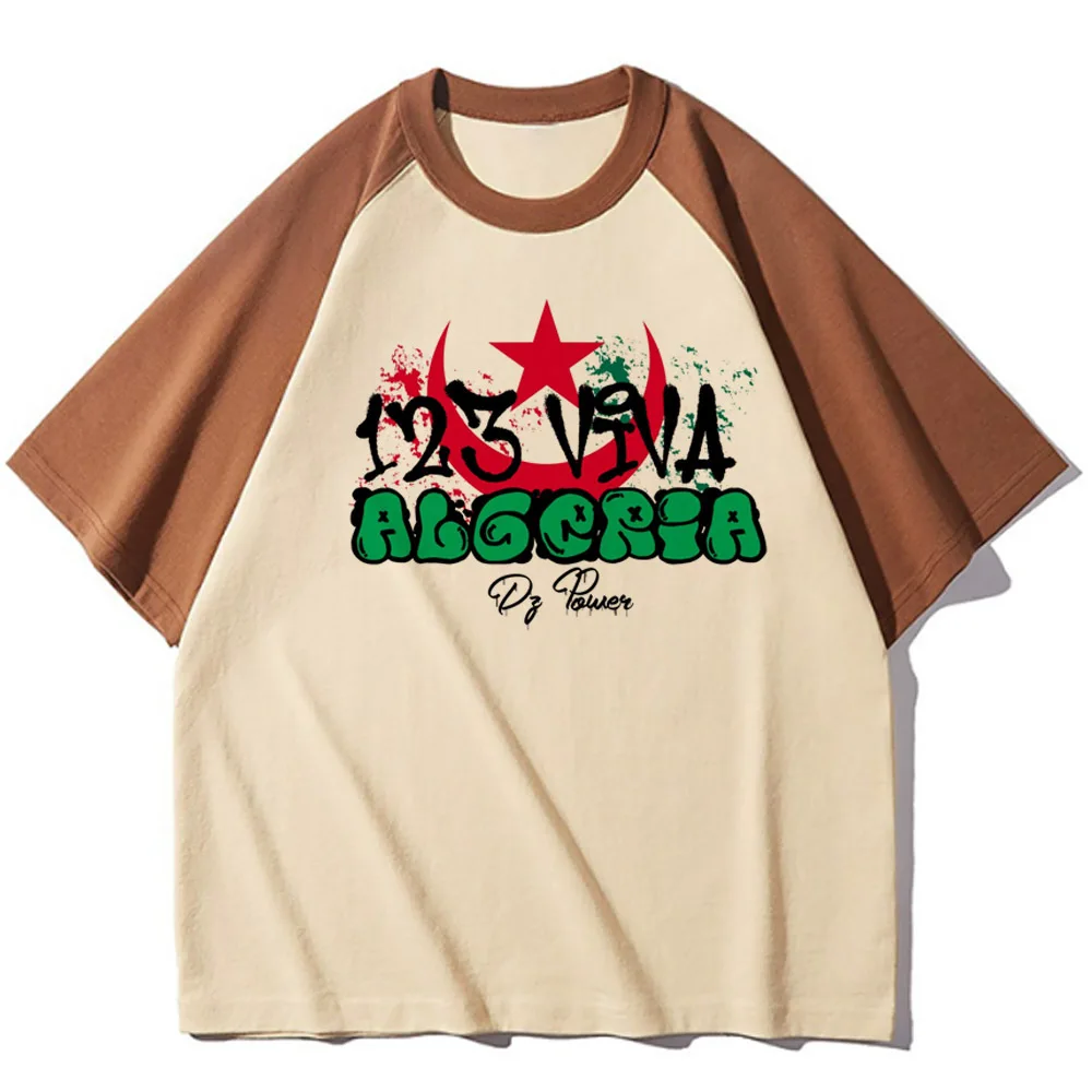 Algeria Tee Vrouwen Streetwear Tee Dames Grappige Kleding