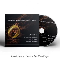 Movie The Lord of the Rings Howard Shore Music CD Greatest Hits OST Album Music Record Cosplay Walkman Car Soundtracks Box Gifts