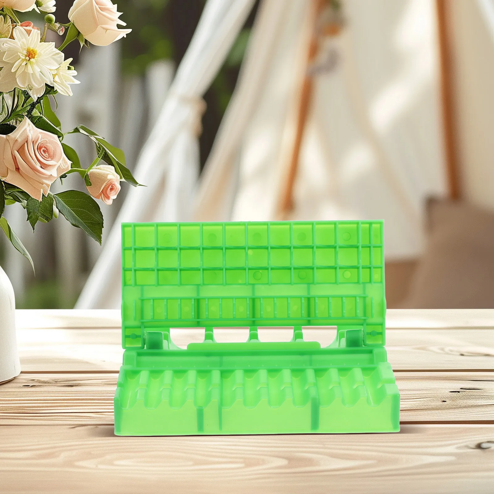 

Portable Bbq Skewer Machine Easy Use Meat Skewer Maker Outdoor Bbq Tool Efficient Kebab Maker for Backyard Camping Picnic