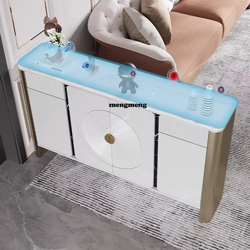 

New arrive Luxury Box Shoe Cabinet Storage Organizer Mobile Display Living Room Designer Shoe Shelf Vertical Muebles Entrance Fu