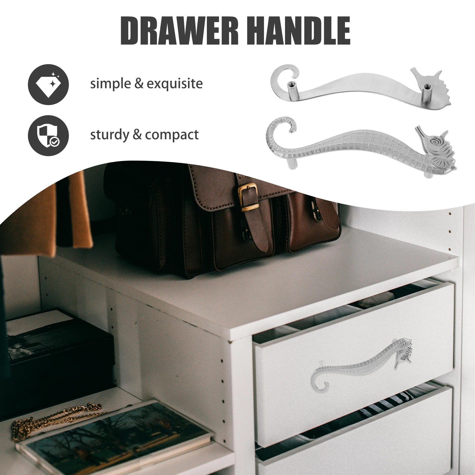 

2pcs Artistic Cabinet Knobs 96mm Hole Nautical Cabinet Knobs Spacing Zinc Alloy Drawer Pulls Decorative Hardware