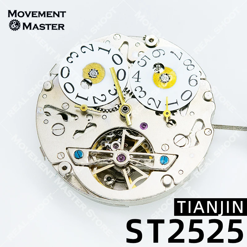 New ST25 Seagull ST2525 Watch Movement Tianjin Original China Made Mechanical Automatic Movement 5 Hands