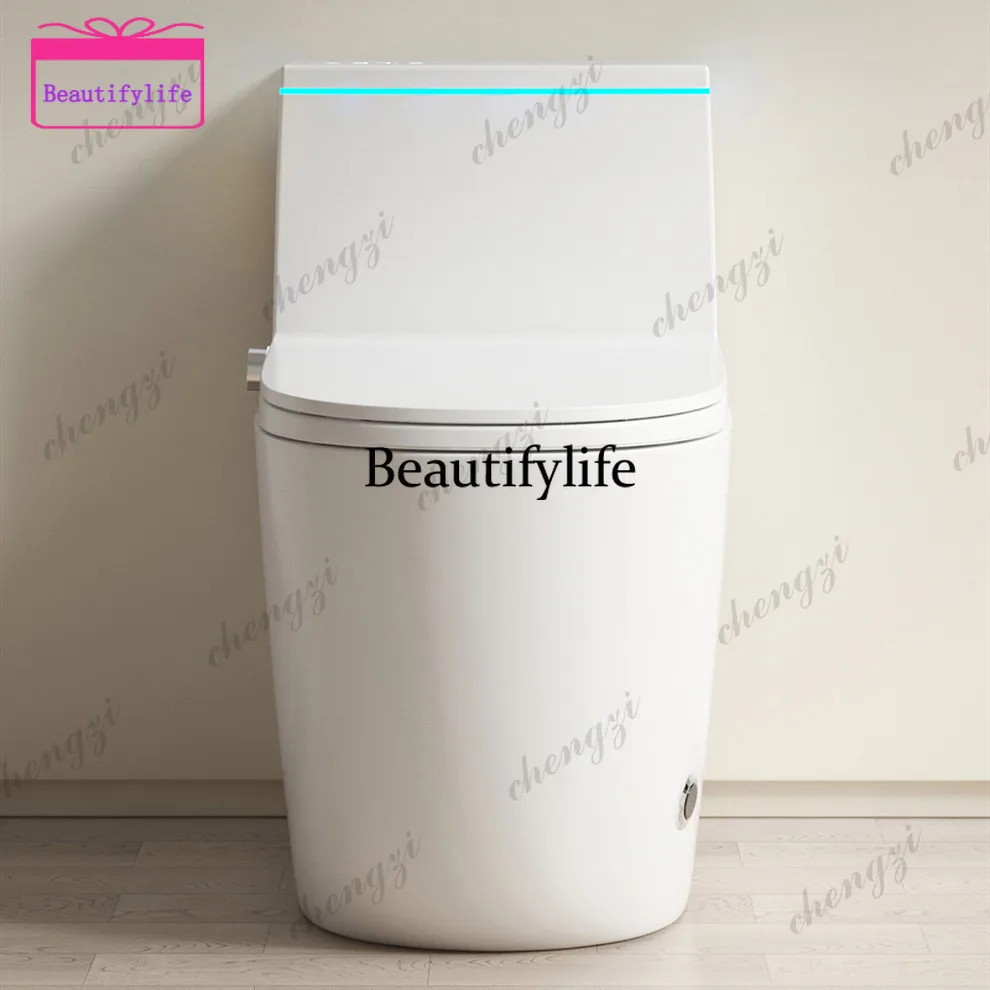 A17  Hot Sales One-Piece Closetool Toilet P Trap Floor Mounted Seat Heating Kicking Flush Ceramic Sanitary Toilet