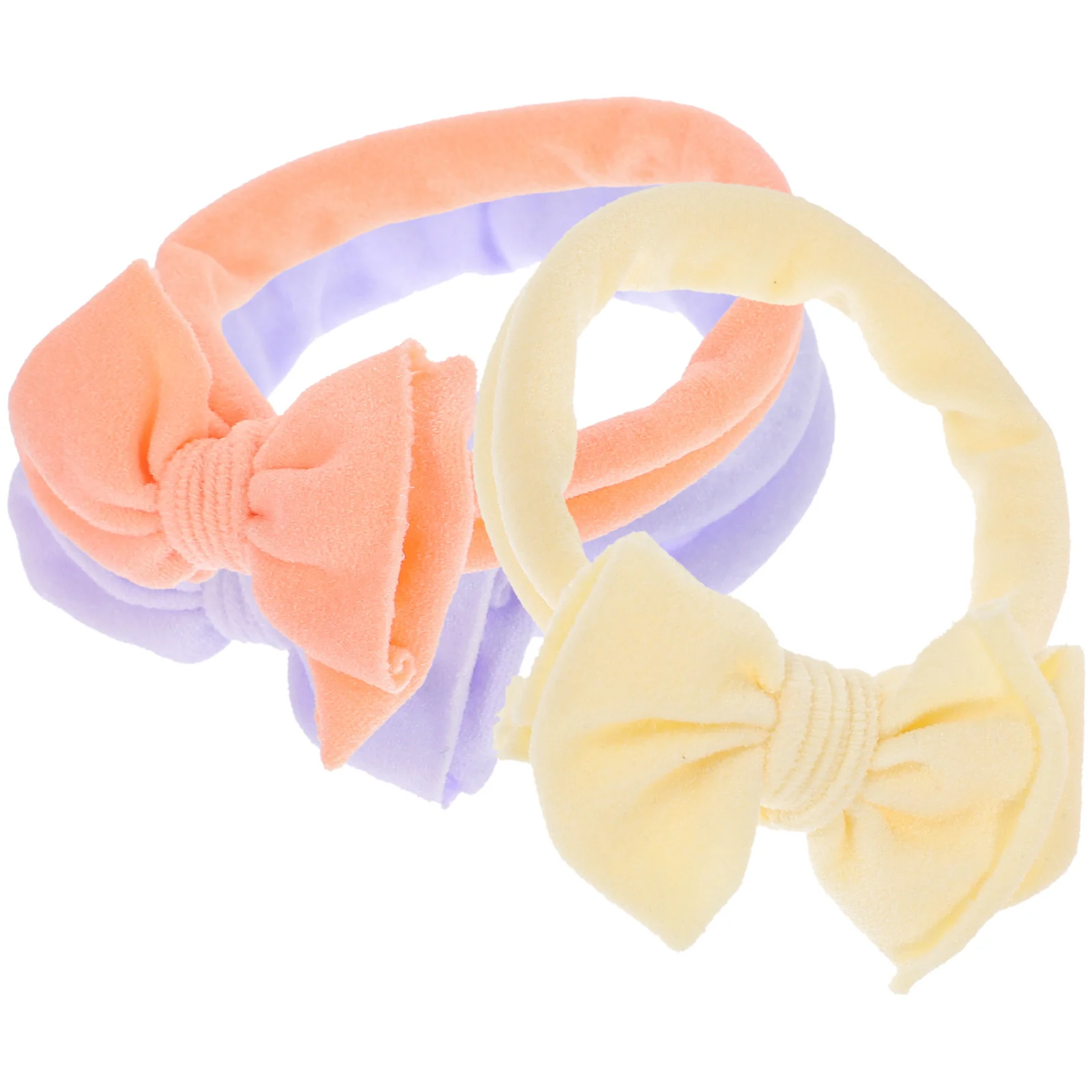 

3Pcs Baby Bowknot Headbands Unique Handcrafted Comfortable Headdress for Parties Baby Hairbands Bowknot Hairbands Decorations