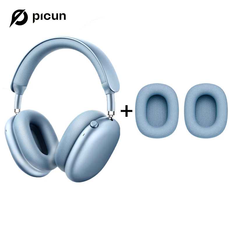 Picun F8MAX ANC draadloze hoofdtelefoon 59dB hybride actieve ruisonderdrukking ruimtelijk audio oortelefoon Bluetooth 6.0 over-ear headset 180H