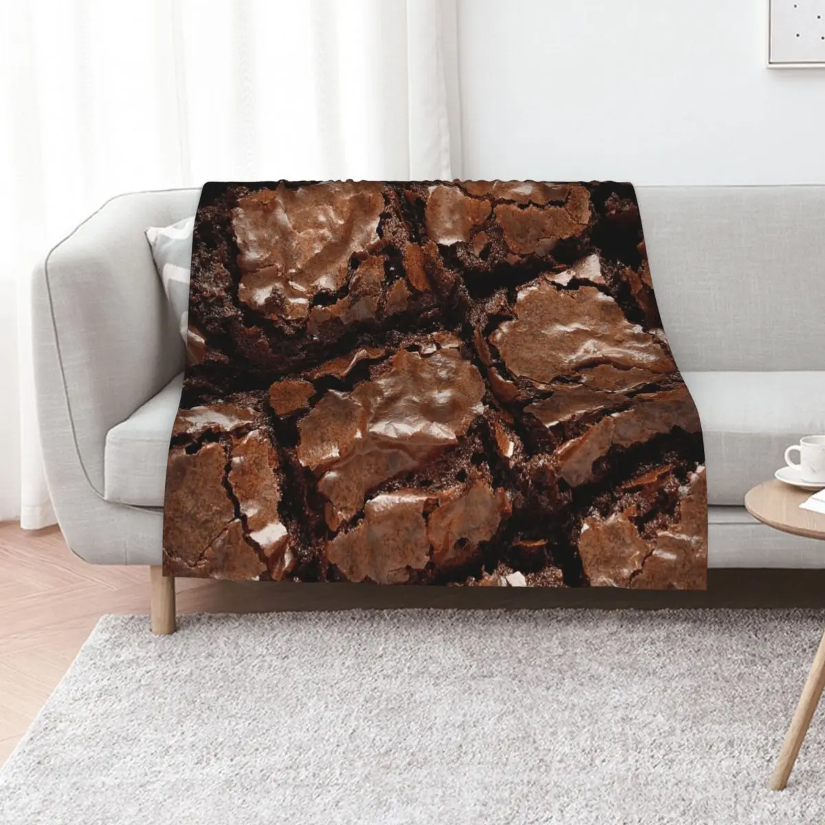 

Brownies Throw Blanket Thin Soft Blanket for Summer Night Sleeping