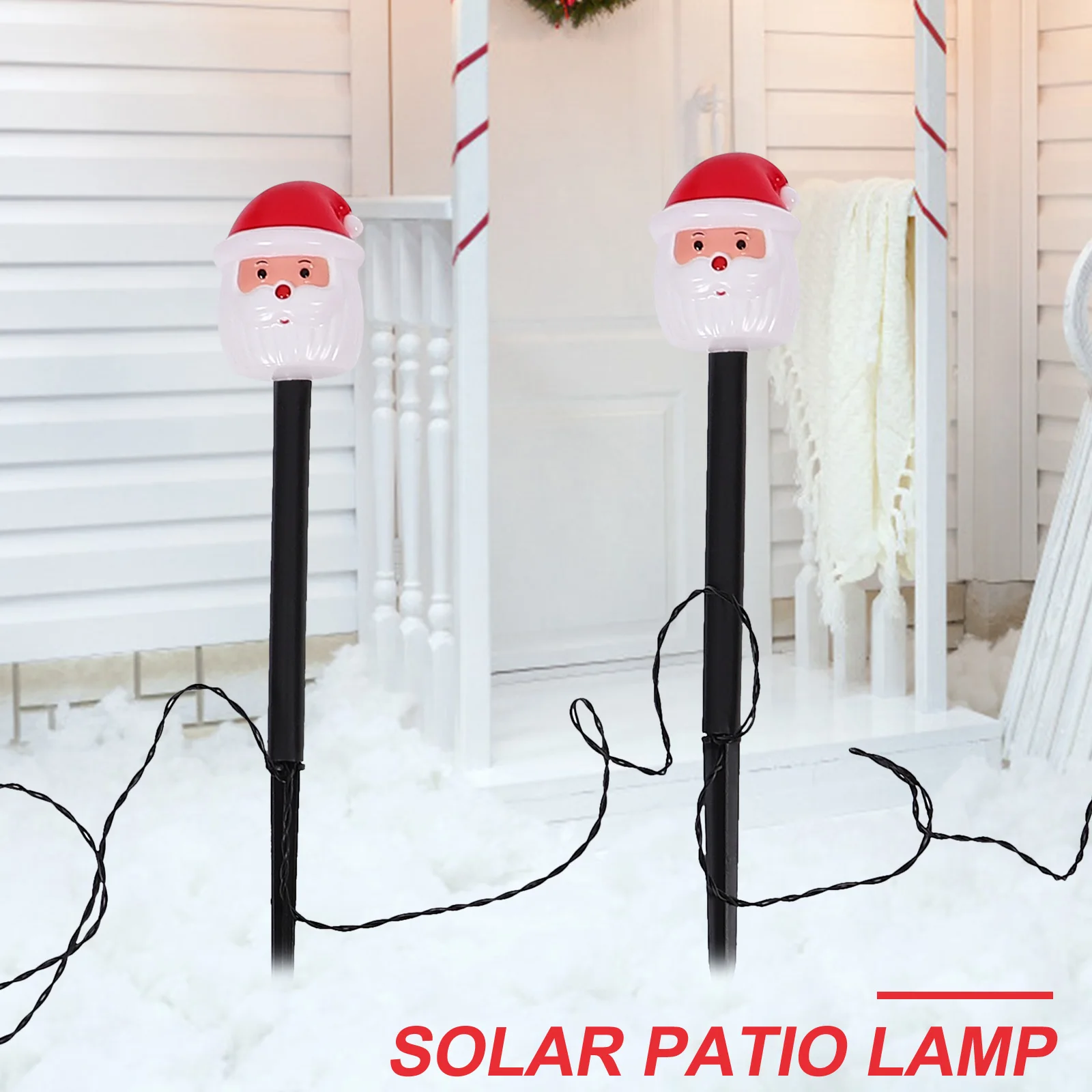 

Landscape Lights Lamp Solar Charging Christmas Waterproof LED Decorative Night Lawn Inserting Decoration
