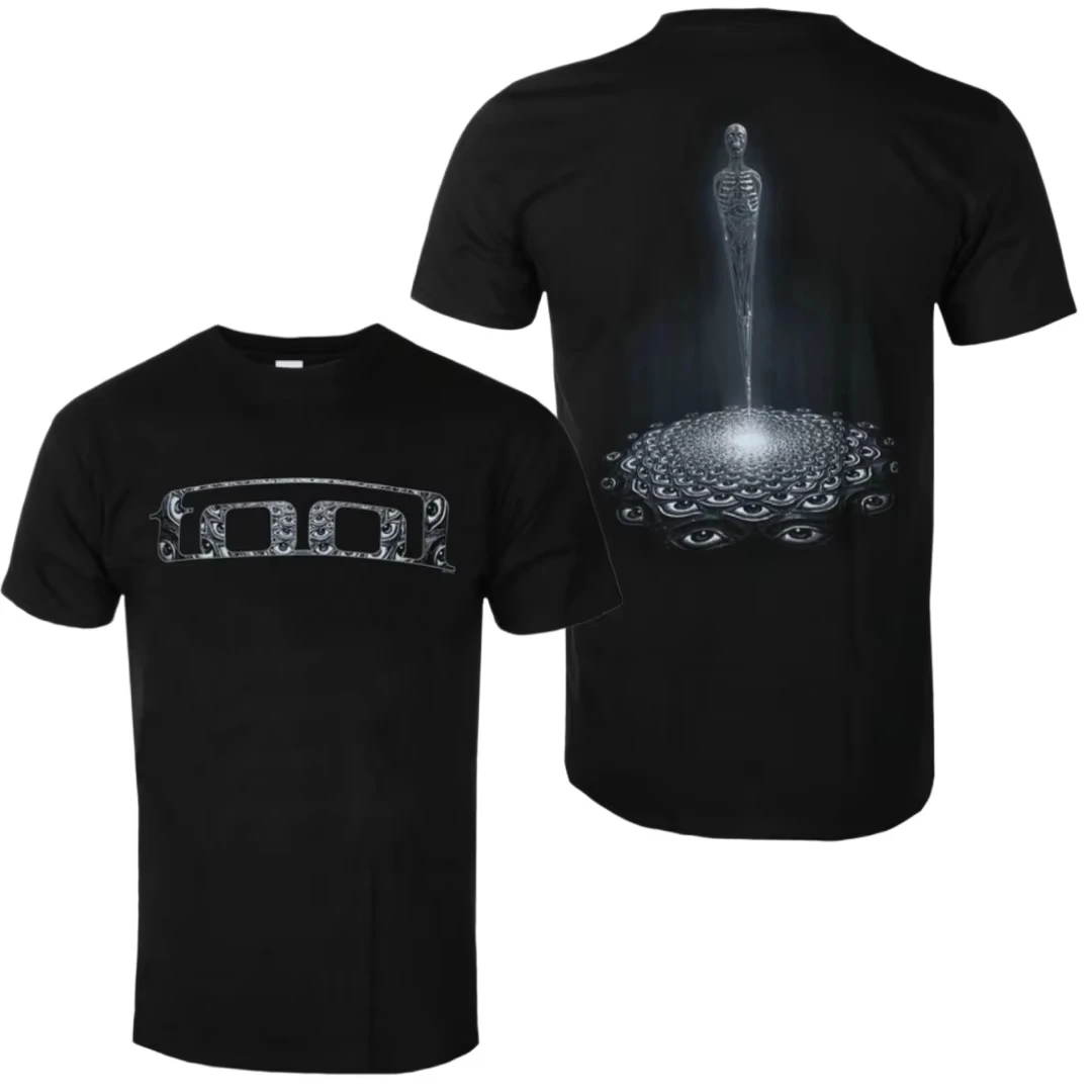 2026 New TOOL - DOUBLE EYE Patterned Inspired Printed T-shirts for Men and Women Universal Classic Band Fan T