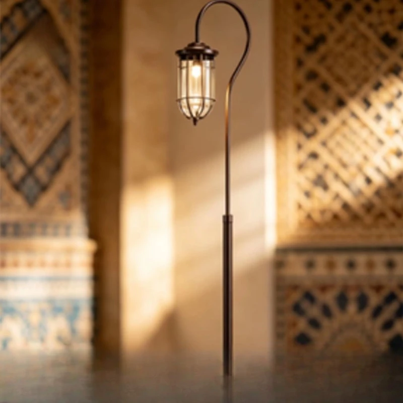 Hot-selling indoor floor lamps, antique wrought iron floor lamps, home decoration floor lamps