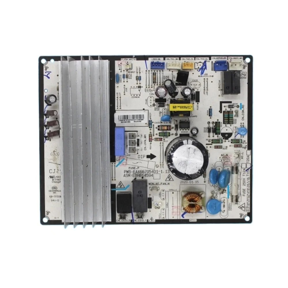 Placa Principal Exterior para Aire Acondicionado Compatible con EAX66705401-1.13 ASM:EBR814594 EBR85385510, Pieza de Repuesto para Sistemas HVAC