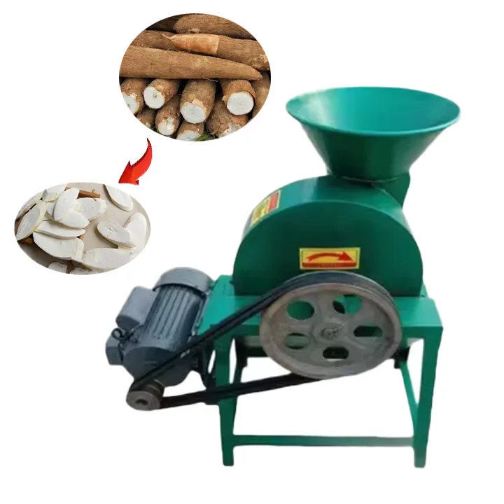 

Cassava Slicer Machine 1000kg/hour Large Capacity Farm Vegetable Slicer Motor High Efficiency Vegetable