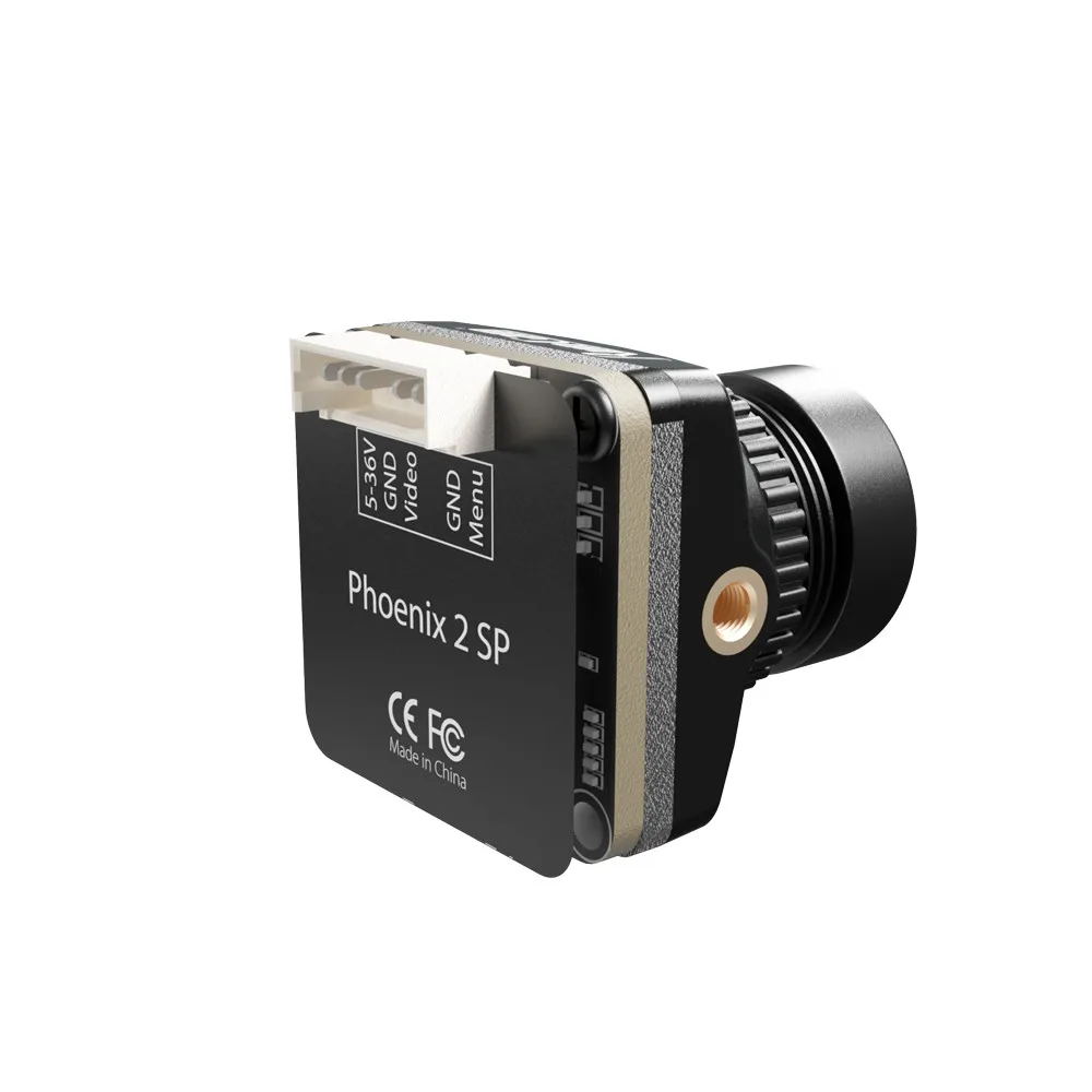 كاميرا RunCam Phoenix 2 SPv4 تيار مستمر 5-36 فولت شاشة 1/2.8 بوصة سوني BSI C 1500TVL