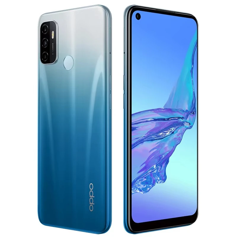 هاتف oppo A53 Smatr 4G أندرويد 6.5 بوصة شاشة هاتف ذكي ROM 128GB 5000mAh 13MP كاميرا هاتف مستعمل