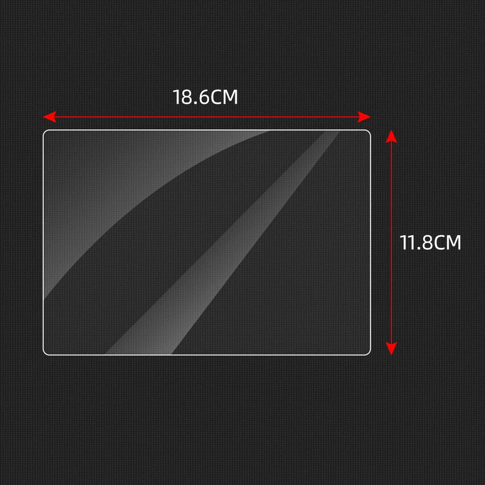 Car Tempered Glass Film Protector for Tesla Model 3 Highland Model Y Juniper 2024 2025 Rear Row Center Control Touch Screen Film image 5