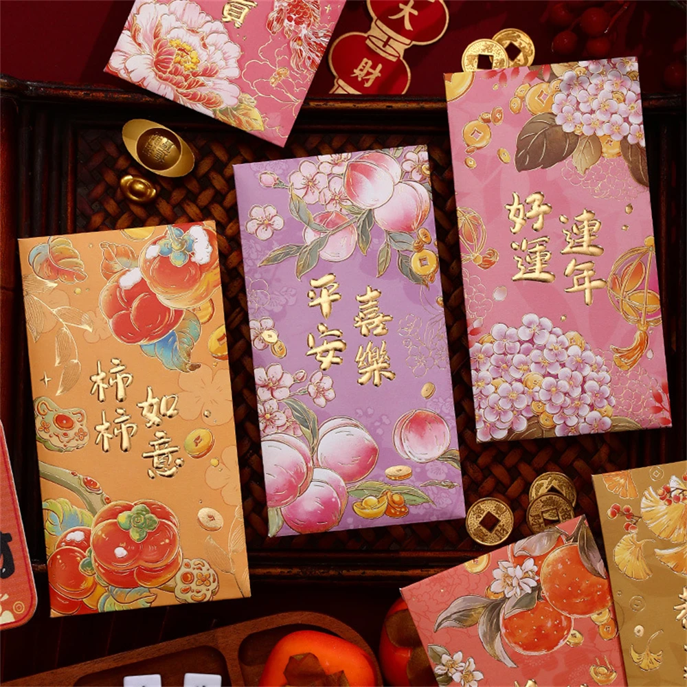

Folding Red Envelopes Durable Thickening Charming Tradition New Year's Money Envelope New Year Red Envelopes Quality Playful Fun