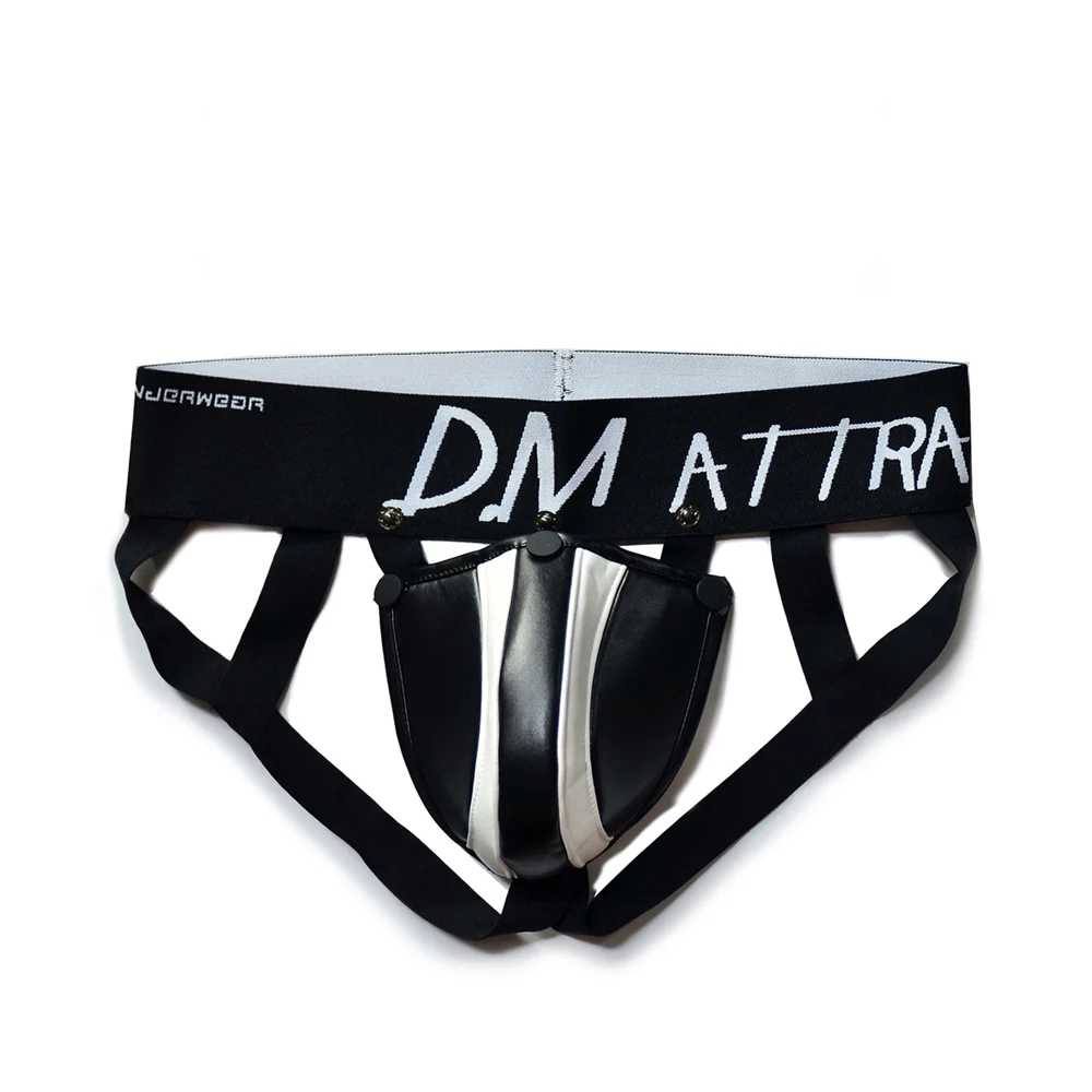 Men's Underwear Thong Personality Seduction Cotton Double Thong Breathable Lingerie Low Waist Sexy Wear Removable