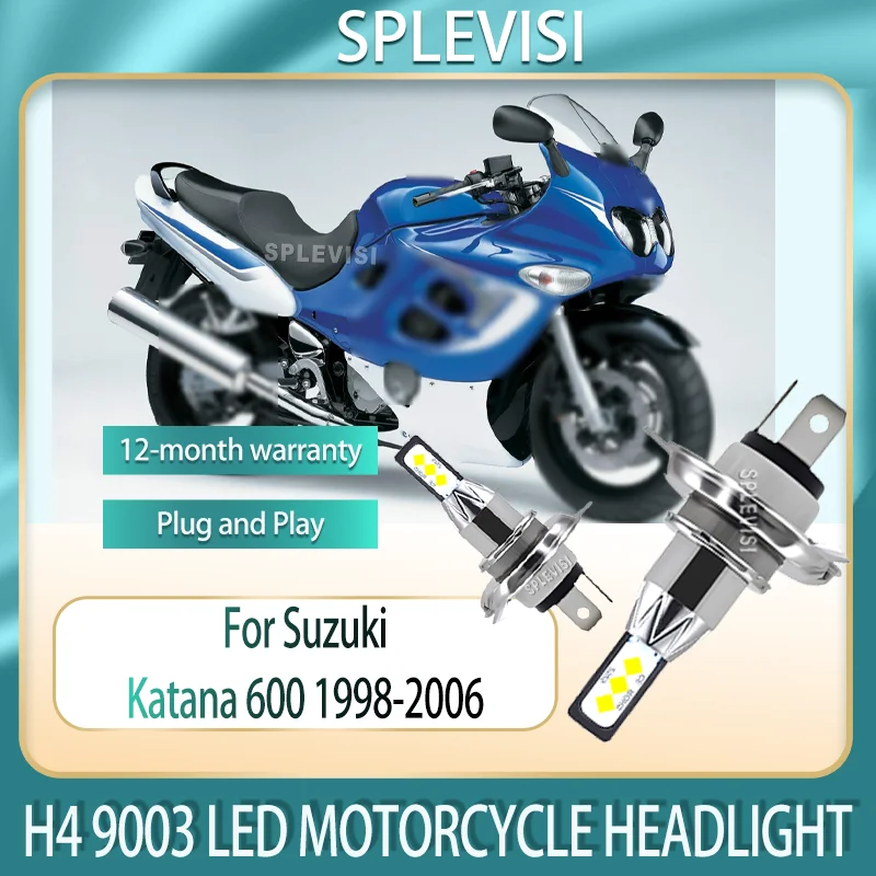 

Revolutionize Your Ride with H4 LED Motorcycle Bulb Headlight For Suzuki Katana 600 1998 1999 2000 2001 2002 2003 2004 2005 2006