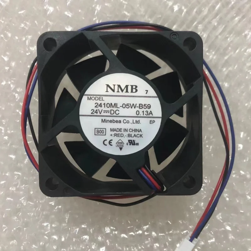 

Новый вентилятор охлаждения инвертора NMB 2410ML-05W-B59 24В 0.13А 3-контактный # QW