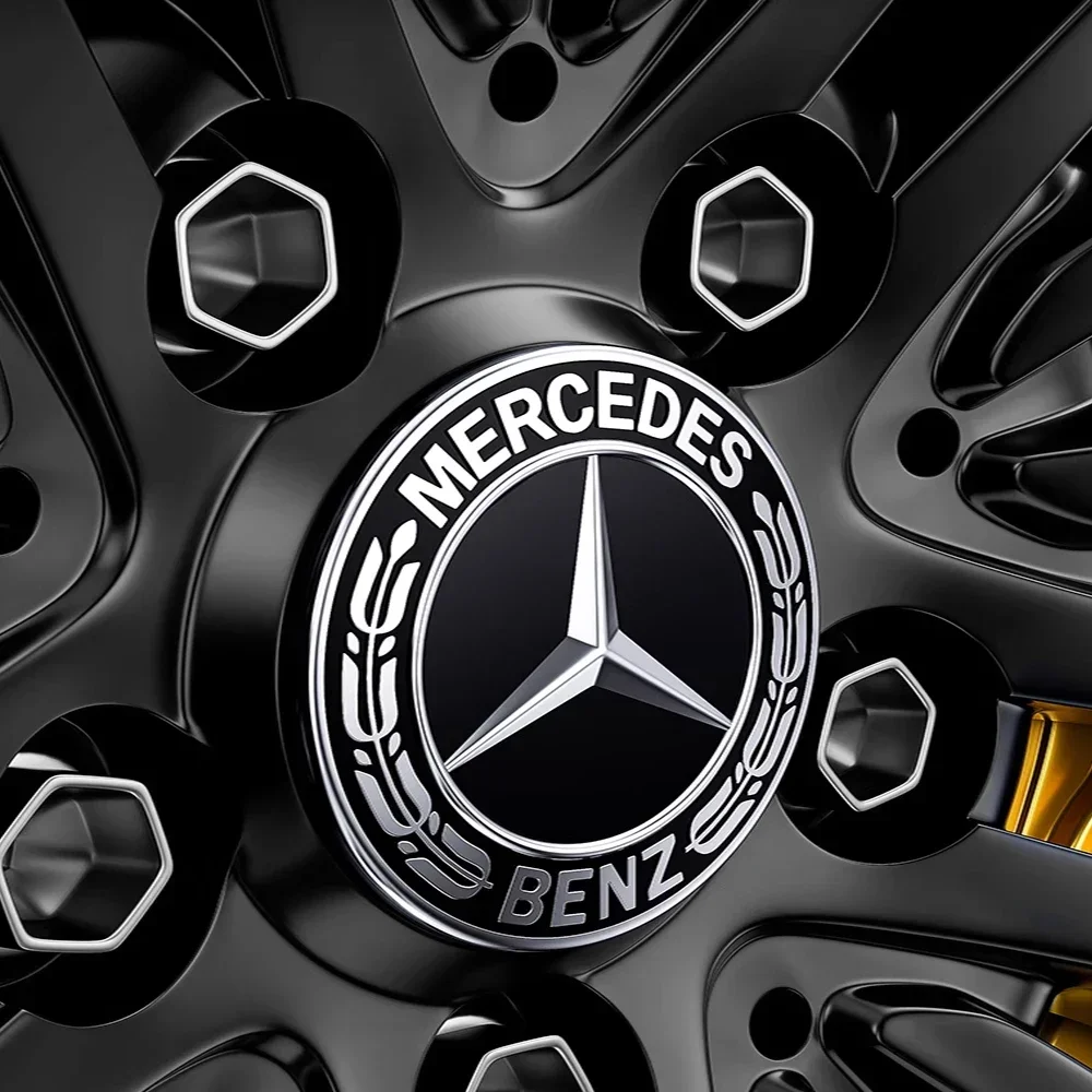 سيارة محور عجلات مركز حماية استبدال غطاء 4 قطعة 75 مللي متر مناسبة لمرسيدس بنز W222 W203 W204 W205 W207 W210 W211