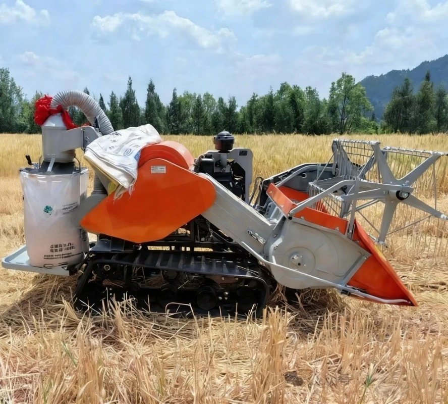 MINI HARVESTER Rice, Wheat Com - Combine Harvester Mini ulasan dan harga