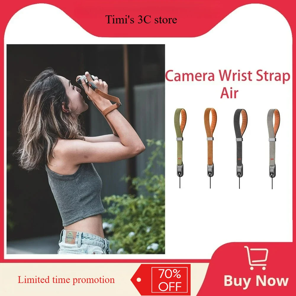 

Ремешок для камеры Dandelion Camera Wrist Strap Air Upgrade для фотографов, регулируемый быстросъемный ремешок для Sony, Nikon, Canon, GoPro