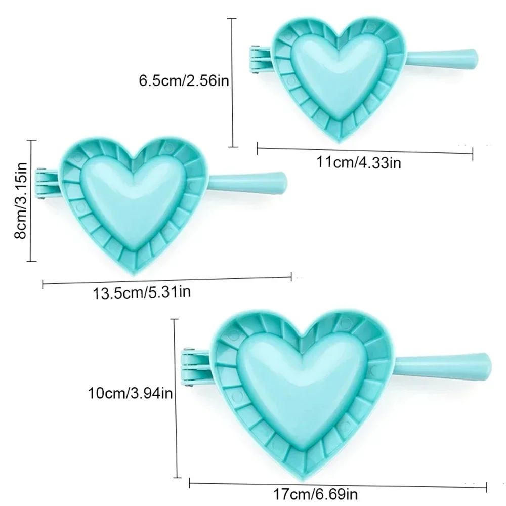 Kitchen Dumpling Mold Heart Butterfly Flower Shape DIY Dumplings Making Dough Press Pie Dumpling Ravioli Mold - Image 2
