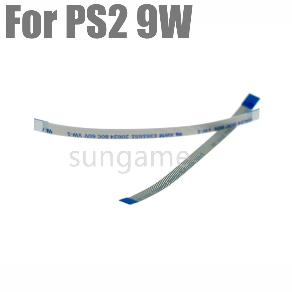 200pcs Replacement Power On/Off Switch Flat Reset Ribbon Cable For PS2 5W 7W 9W Repair Part