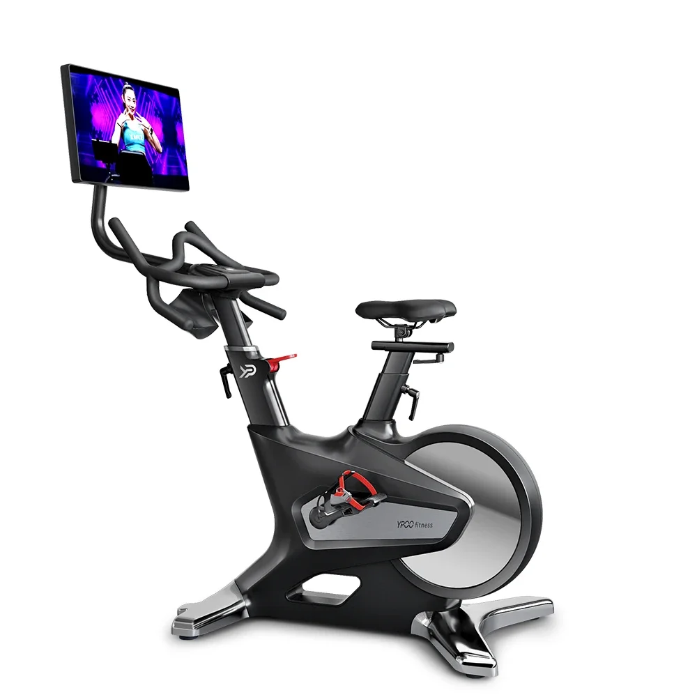 

Fitness Bicycle Home Commercial Spinning BIKE 22kg Flywheel Indoor Sport Fit Exercise Bike with YPOOFIT APP