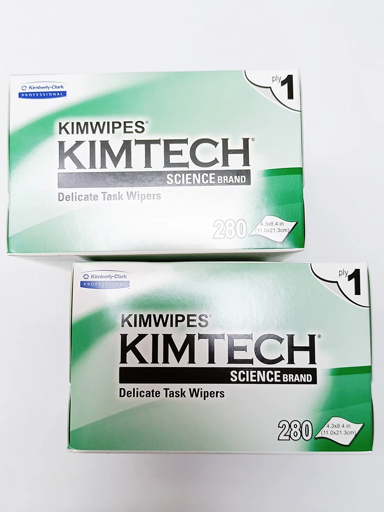 5-10 sztuk KIMTECH Kimwipes papier do czyszczenia włókien Kimperly chusteczki papier do wycierania włókien optycznych import papier do wycierania papier do czyszczenia włókien — zdjęcie produktu 6