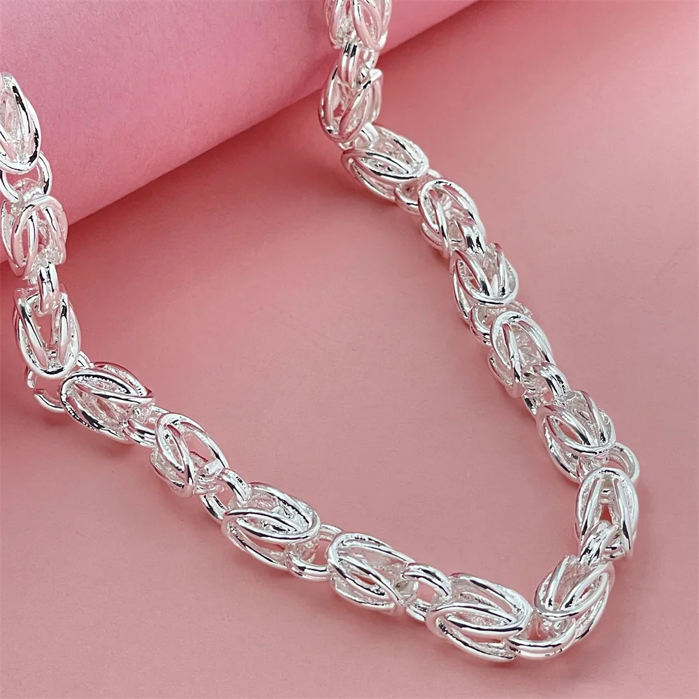 Fashion silver color new dragon head necklace men and women fashion jewelry wedding engagement