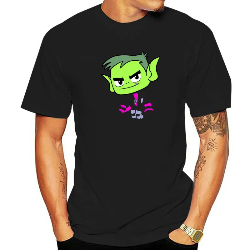 Men t-shirt Teen Titan Beastboy T Shirt tshirt Women t shirt